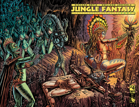 JUNGLE FANTASY: IVORY #4 Wraparound