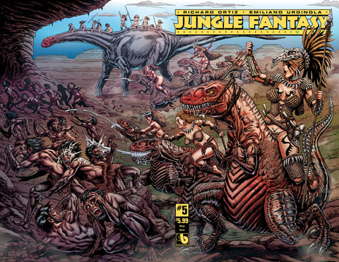JUNGLE FANTASY: IVORY #5 Wraparound