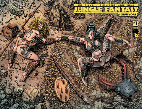 JUNGLE FANTASY: SURVIVORS #7 Wraparound