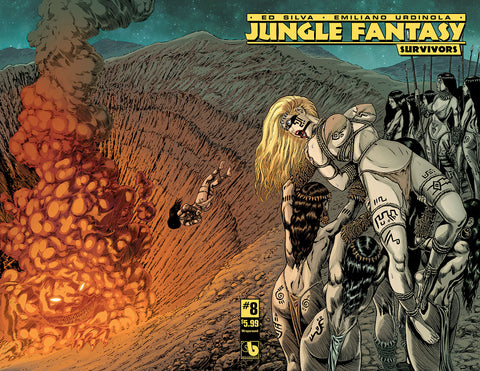 JUNGLE FANTASY: SURVIVORS #8 Wraparound