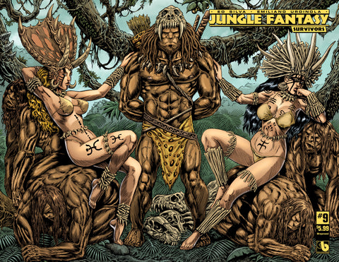 JUNGLE FANTASY: SURVIVORS #9 Wraparound