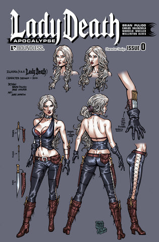 LADY DEATH: APOCALYPSE #0 Character Design