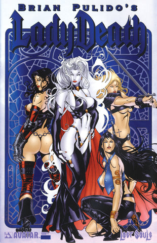 LADY DEATH: Lost Souls #1 Royal Blue