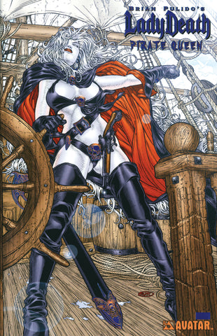 LADY DEATH: Pirate Queen Royal Blue Foil