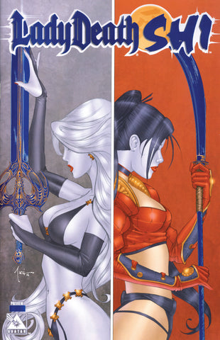 LADY DEATH / SHI Preview Royal Blue