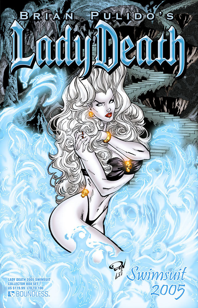 LADY DEATH 2005 SWIMSUIT COLLECTOR BOX SET