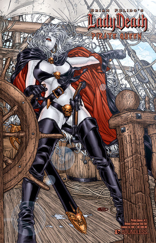 LADY DEATH PIRATE QUEEN #1 DELUXE COLLECTOR BOX SET