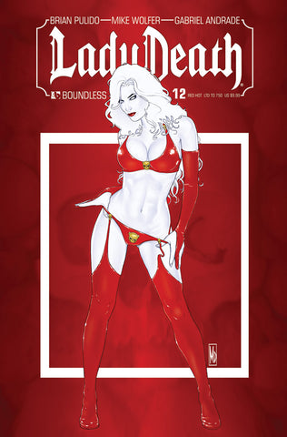 LADY DEATH #12 Red Hot