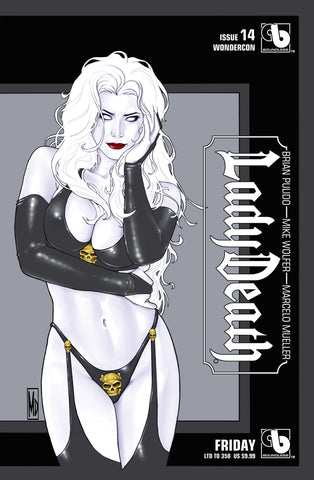 LADY DEATH #14 Wondercon Friday
