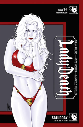 LADY DEATH #14 Wondercon Saturday