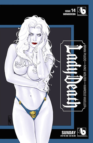 LADY DEATH #14 Wondercon Sunday