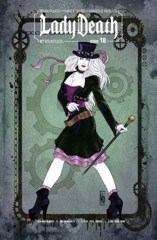 LADY DEATH #18 Steampunk Sunday