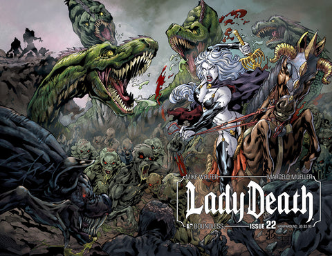 LADY DEATH #22 Wraparound