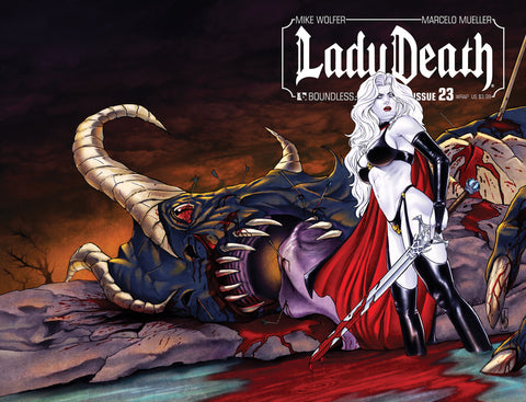 LADY DEATH #23 Wraparound