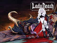 LADY DEATH #23 Wraparound - Comic Cavalcade