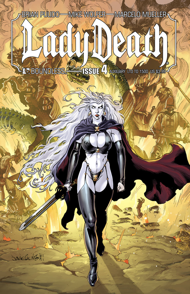LADY DEATH #4 Auxiliary - Comic Cavalcade LADY DEATH #4 Auxiliary - Comic Cavalcade