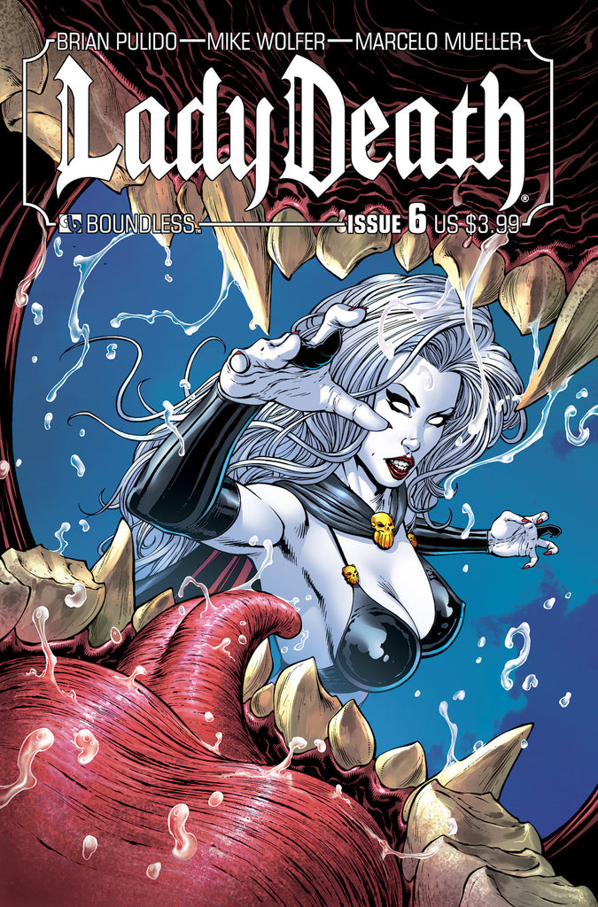 LADY DEATH #6 - Comic Cavalcade LADY DEATH #6 - Comic Cavalcade