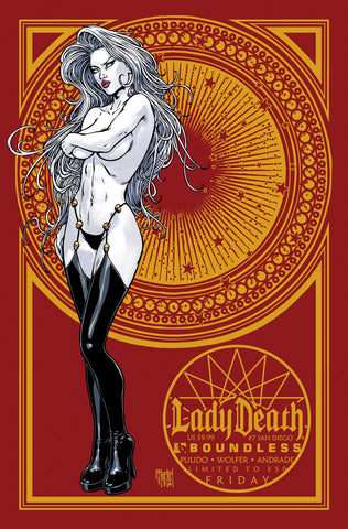 LADY DEATH #7 San Diego Friday