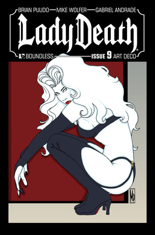 LADY DEATH #9  Art Deco