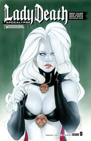 LADY DEATH: APOCALYPSE #0 Kickstarter cover