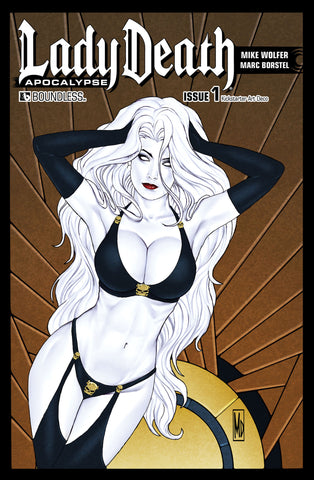 LADY DEATH: APOCALYPSE #1 Kickstarter Art Deco