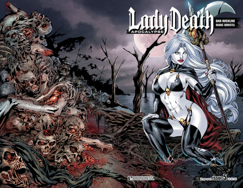LADY DEATH: APOCALYPSE #5 Wraparound