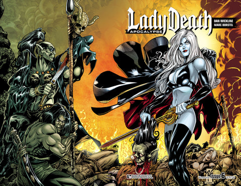 LADY DEATH: APOCALYPSE #6 Wraparound