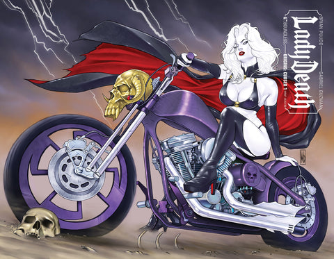 LADY DEATH ORIGINS: Cursed #1 Wraparound