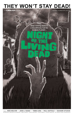 Night of the Living Dead #1 Long Beach VIP