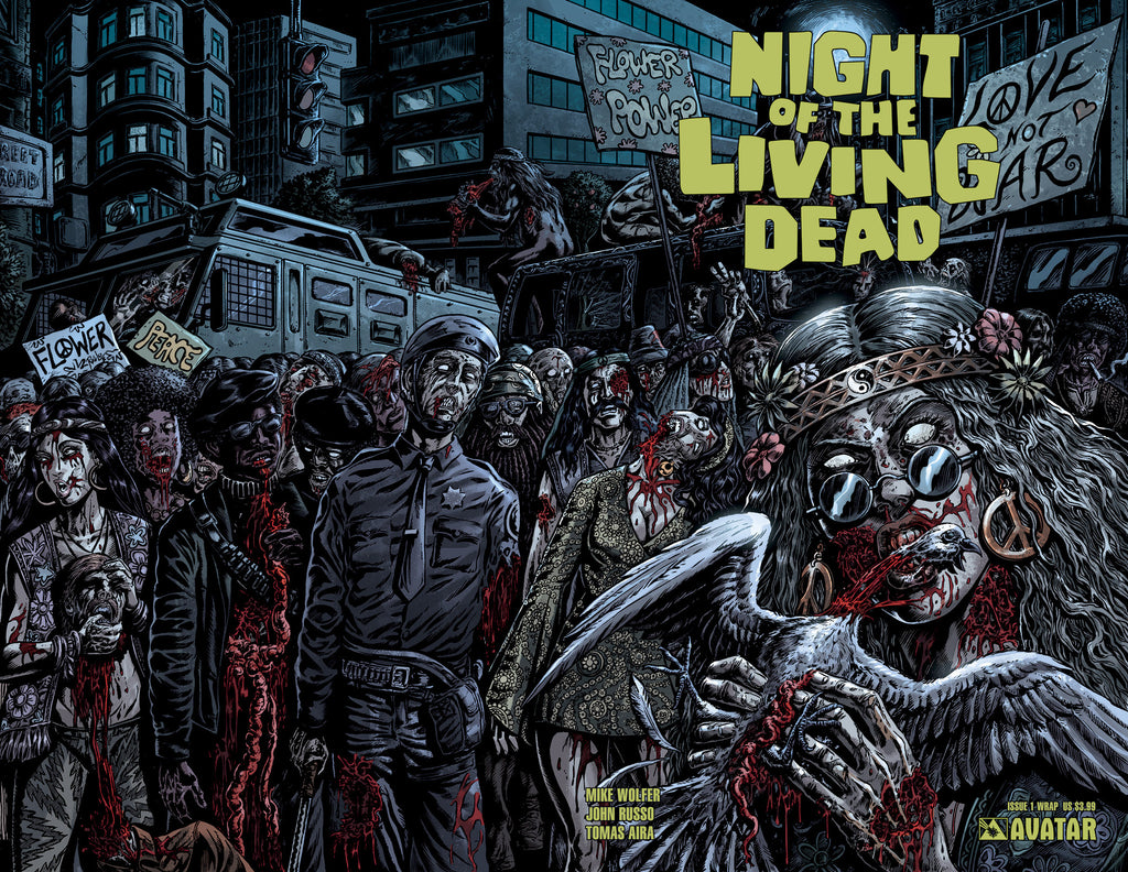激レアゾンビ99SEXY NIGHTS OF THE LIVING DEAD Night of the Living Dead Zoloworld Retro Reverse Johnny 3.75