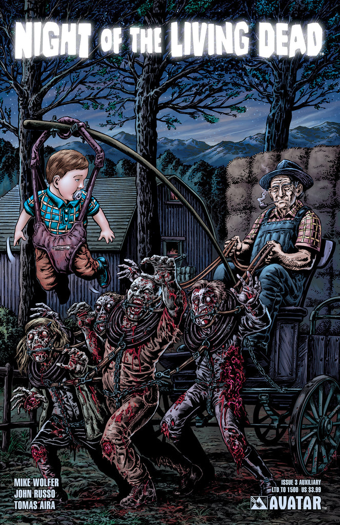 NIGHT OF THE LIVING DEAD #3 Auxiliary - Comic Cavalcade NIGHT OF THE LIVING DEAD #3 Auxiliary - Comic Cavalcade