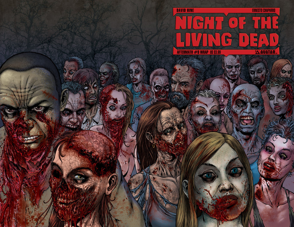 NIGHT OF THE LIVING DEAD: AFTERMATH #8 WRAPAROUND COVER