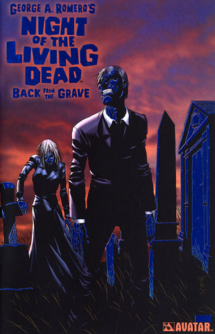 NIGHT OF THE LIVING DEAD: Back From the Grave Royal Blue Foil
