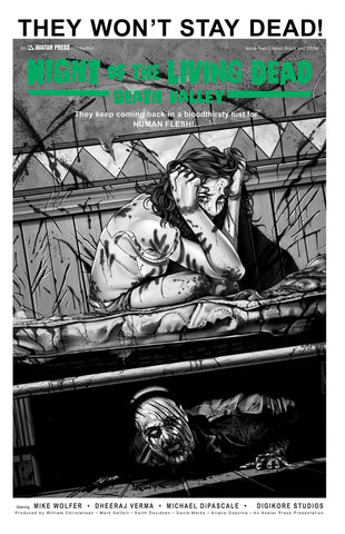 NIGHT OF THE LIVING DEAD: Death Valley #2 Classic B&W