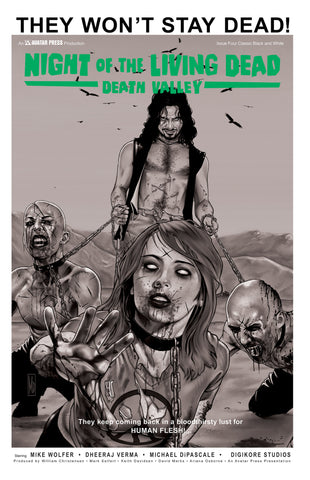 NIGHT OF THE LIVING DEAD: Death Valley #5 Classic B&W