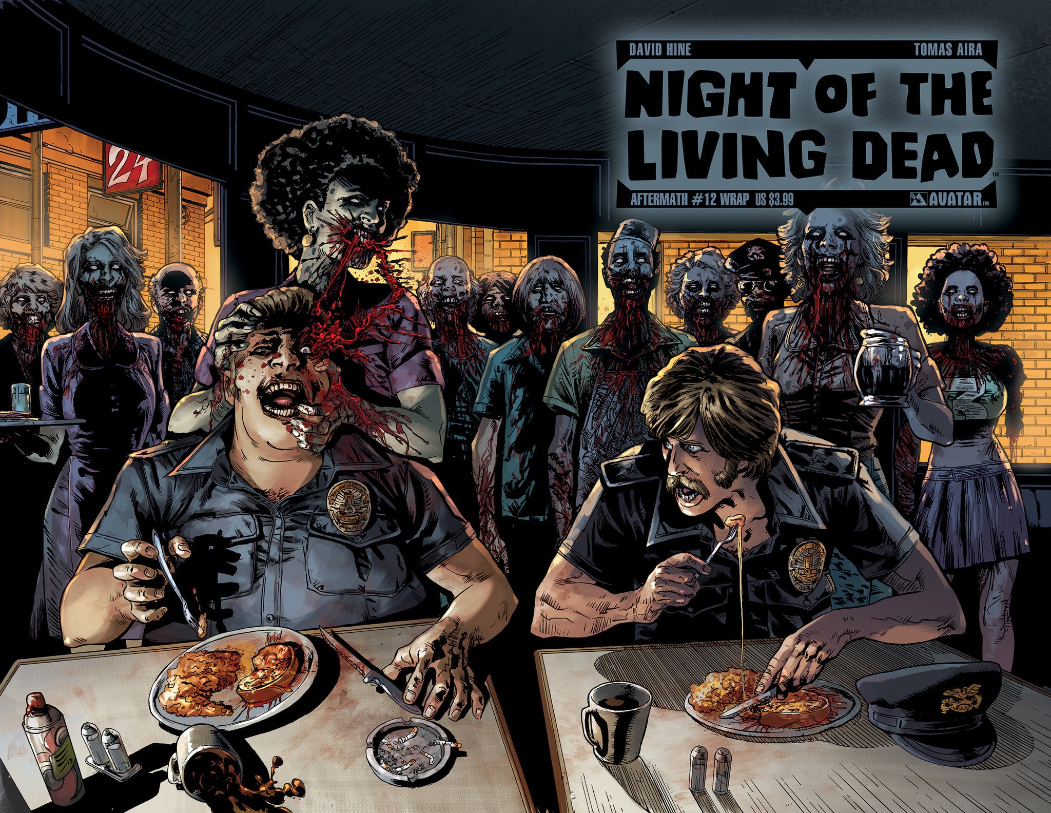 NIGHT OF THE LIVING DEAD: AFTERMATH #12 WRAPAROUND COVER