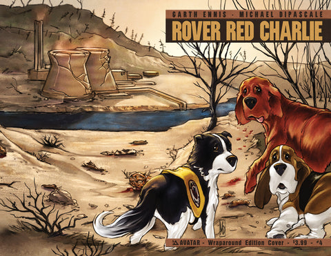 ROVER RED CHARLIE #4 WRAPAROUND COVER