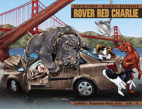 ROVER RED CHARLIE #6 Wraparound