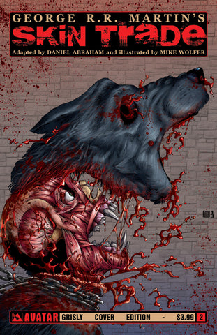 GEORGE RR MARTIN SKIN TRADE #2 GRISLY COVER