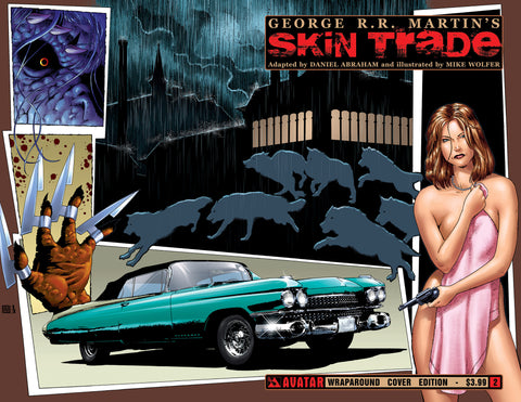 GEORGE RR MARTIN SKIN TRADE #2 WRAPAROUND COVER