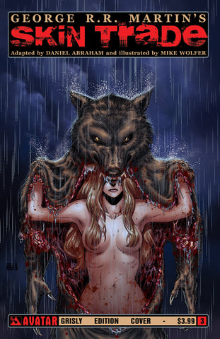 GEORGE RR MARTIN SKIN TRADE #3 GRISLY COVER