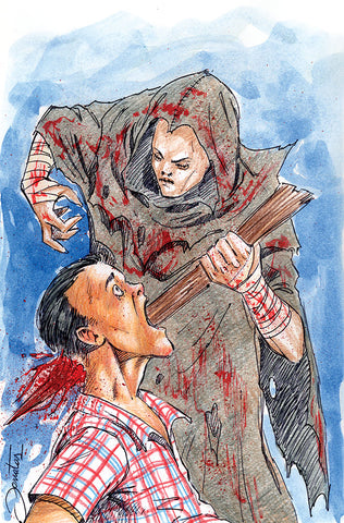 STITCHED: TERROR - Unleashed Level $139 (Sketch 1Y)