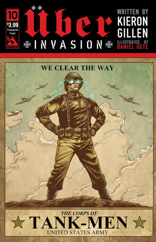 UBER: INVASION #10 Propaganda Poster