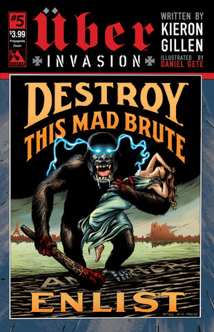 UBER: INVASION #5 Propaganda Poster
