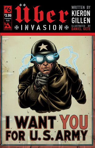 UBER: INVASION #6 Propaganda Poster