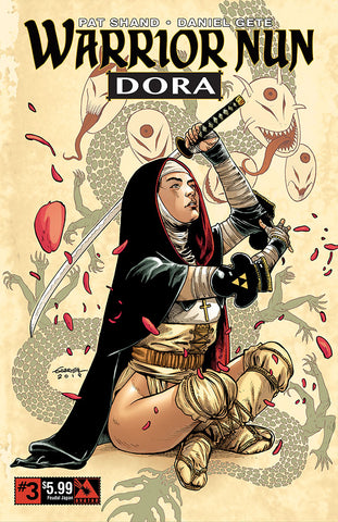 WARRIOR NUN: DORA #3 Feudal Japan