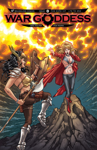 WAR GODDESS #0 Fan Expo VIP