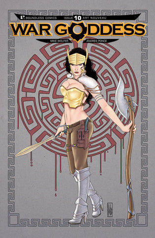 WAR GODDESS #10 Art Nouveau