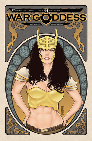 WAR GODDESS #11 Art Nouveau