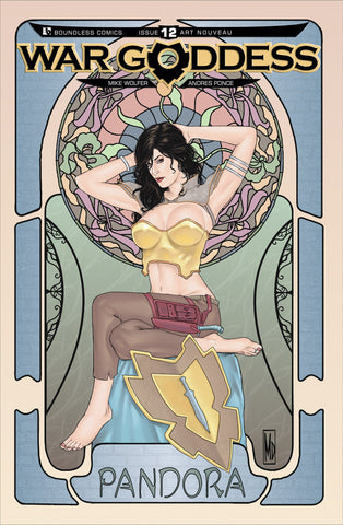 WAR GODDESS #12 Art Nouveau